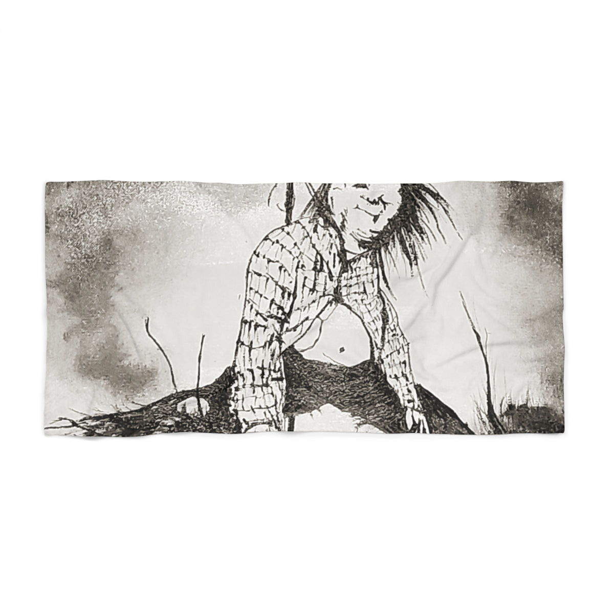 Scary Stories: Harold beach towel