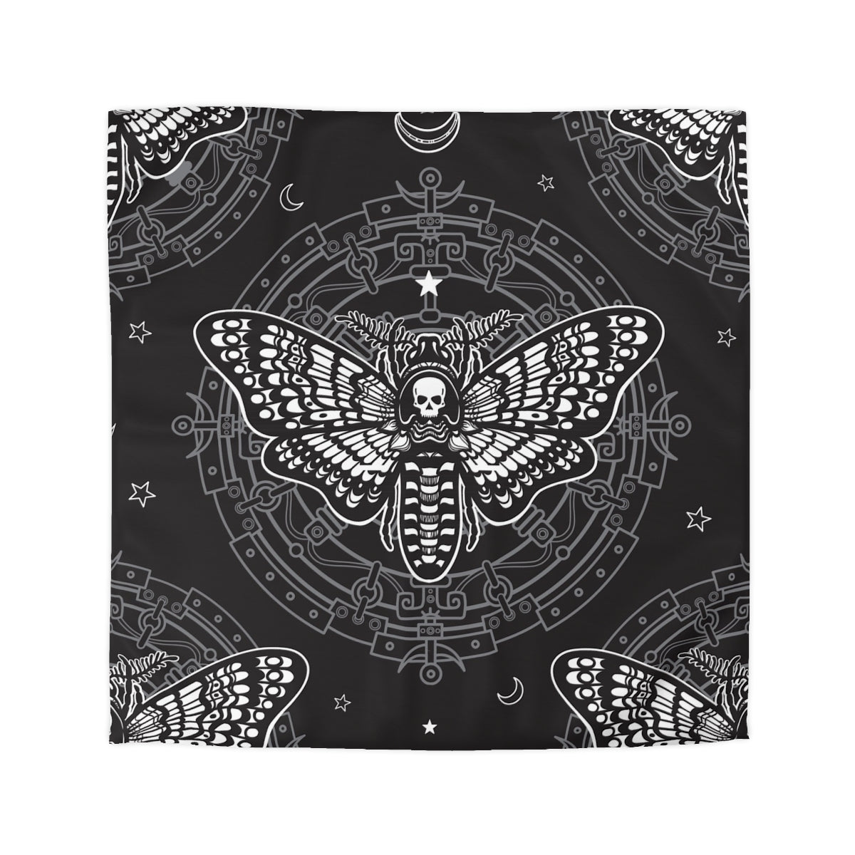 Moth microfiber duvet cover (Queen)