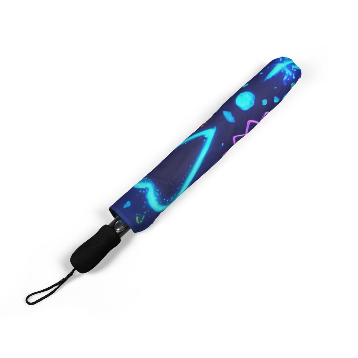 Neon Sugar Skull umbrella
