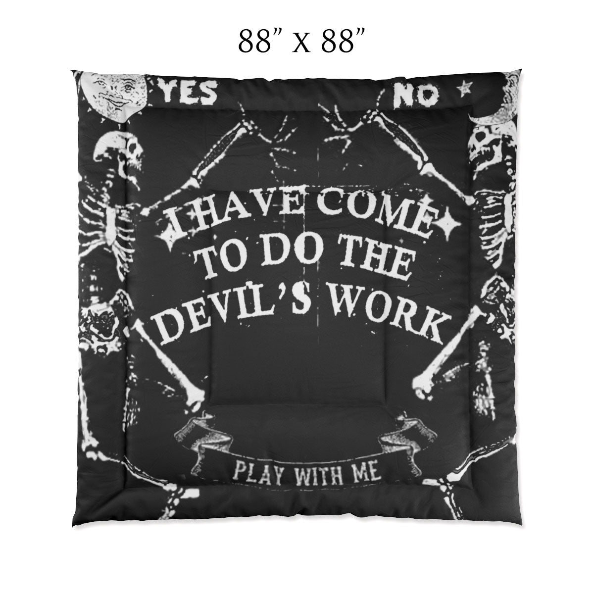 The Devil's Work comforter
