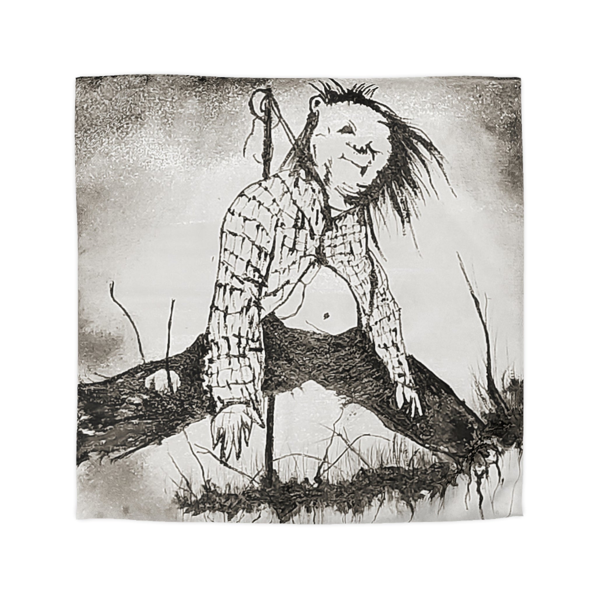 Scary Stories: Harold microfiber duvet cover (Queen)