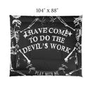 The Devil's Work comforter