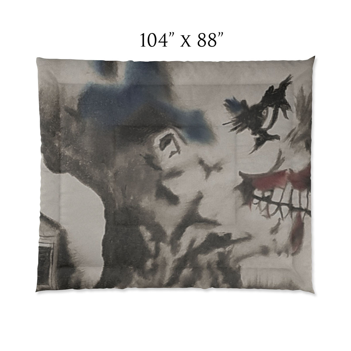 Scary Stories: Skull Pipe comforter