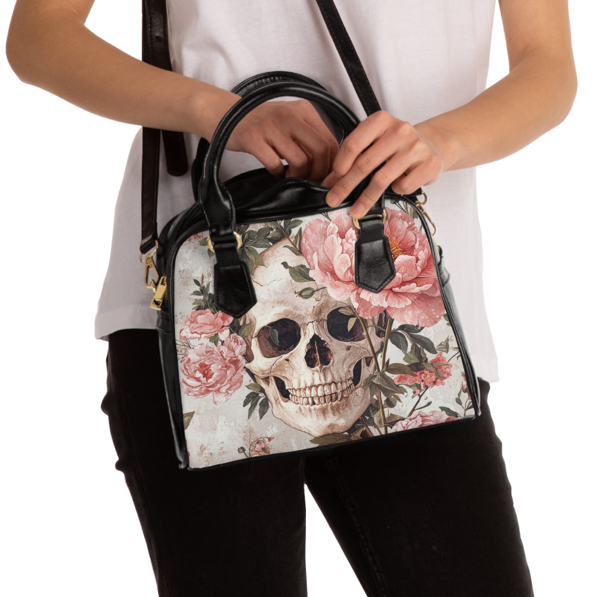 Rose Skull purse