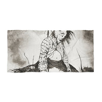 Scary Stories: Harold beach towel