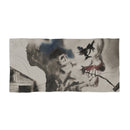 Scary Stories: Skull Pipe beach towel