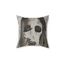 Scary Stories: Am I Pretty faux suede pillow