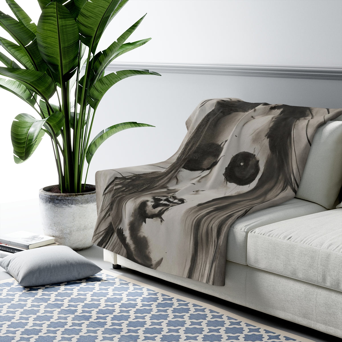 Scary Stories: Am I Pretty? sherpa fleece blanket