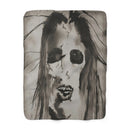 Scary Stories: Am I Pretty? sherpa fleece blanket