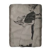 Scary Stories: Head Soup sherpa fleece blanket