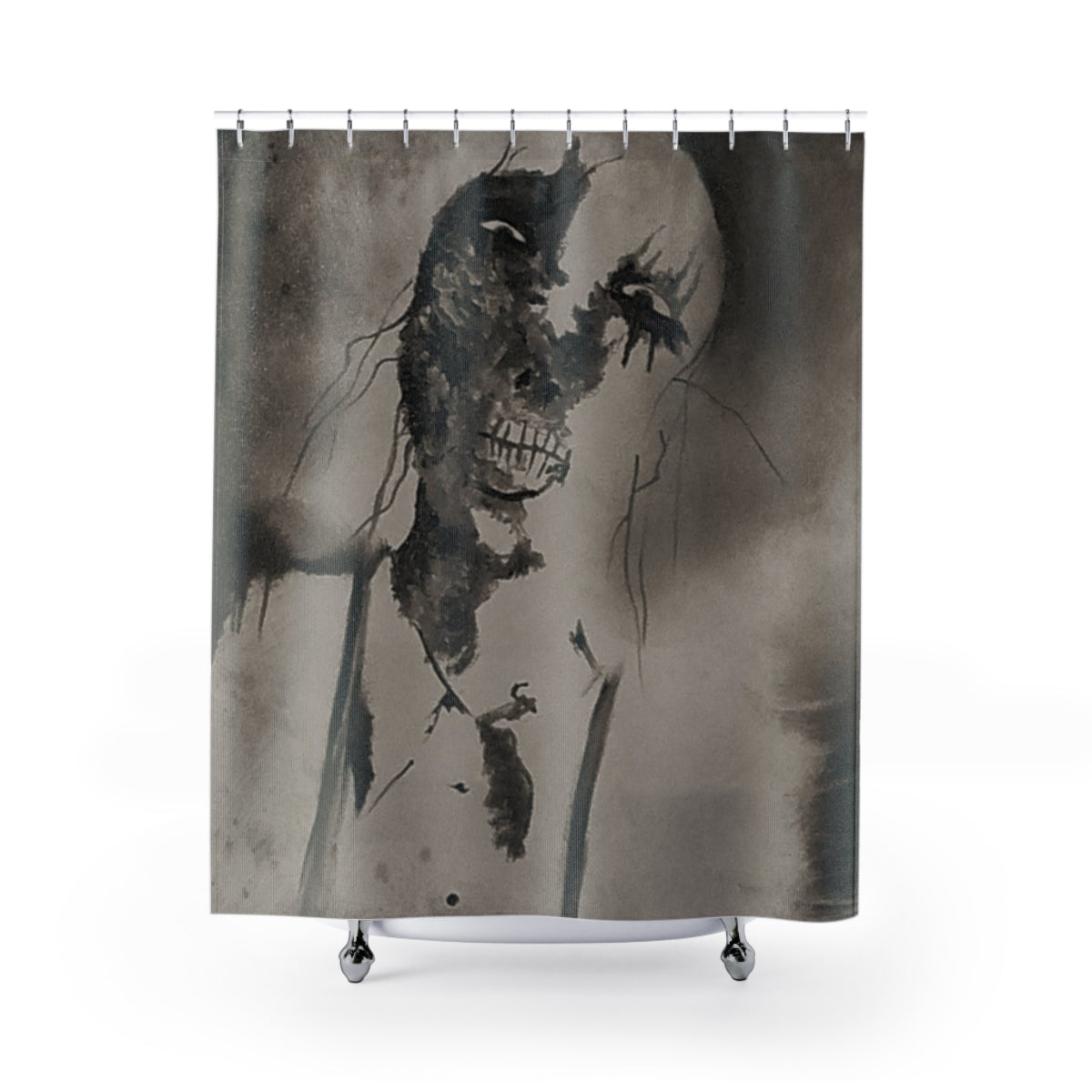 Scary Stories: The Thing shower curtain