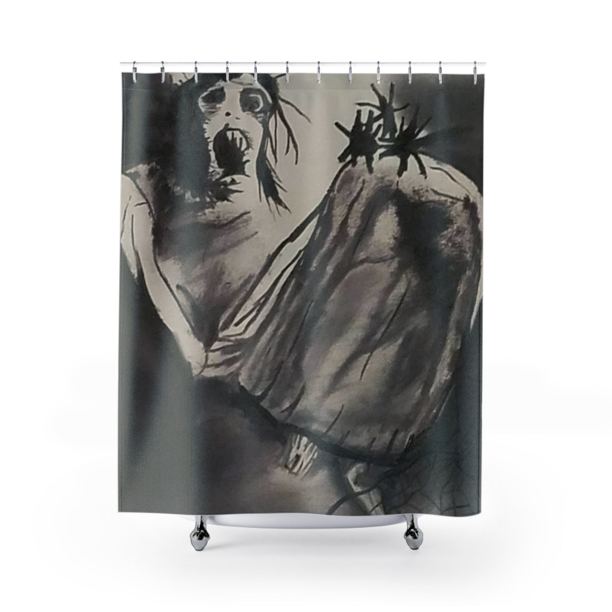 Scary Stories: The Bride shower curtain