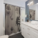 Scary Stories: Spiders shower curtain