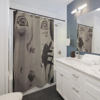 Scary Stories: Spiders shower curtain