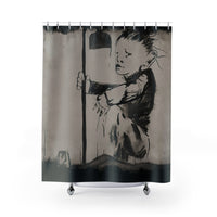 Scary Stories: The Big Toe shower curtain