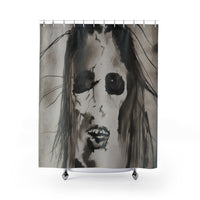 Scary Stories: Am I Pretty? shower curtain