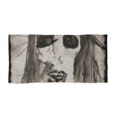Scary Stories: Am I Pretty? beach towel