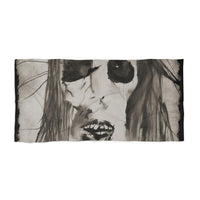 Scary Stories: Am I Pretty? beach towel