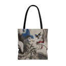 Scary Stories: Skull Pipe tote bag