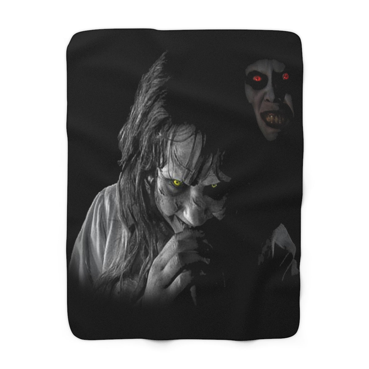 Possessed Regan sherpa fleece blanket