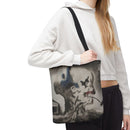 Scary Stories: Skull Pipe tote bag