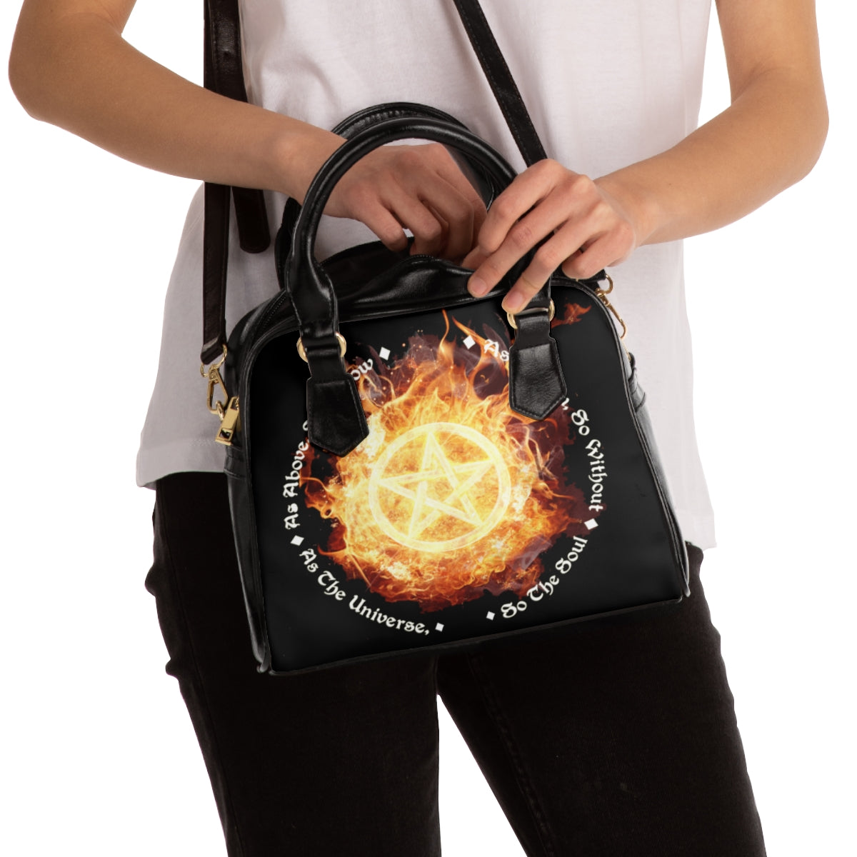 Pentagram purse