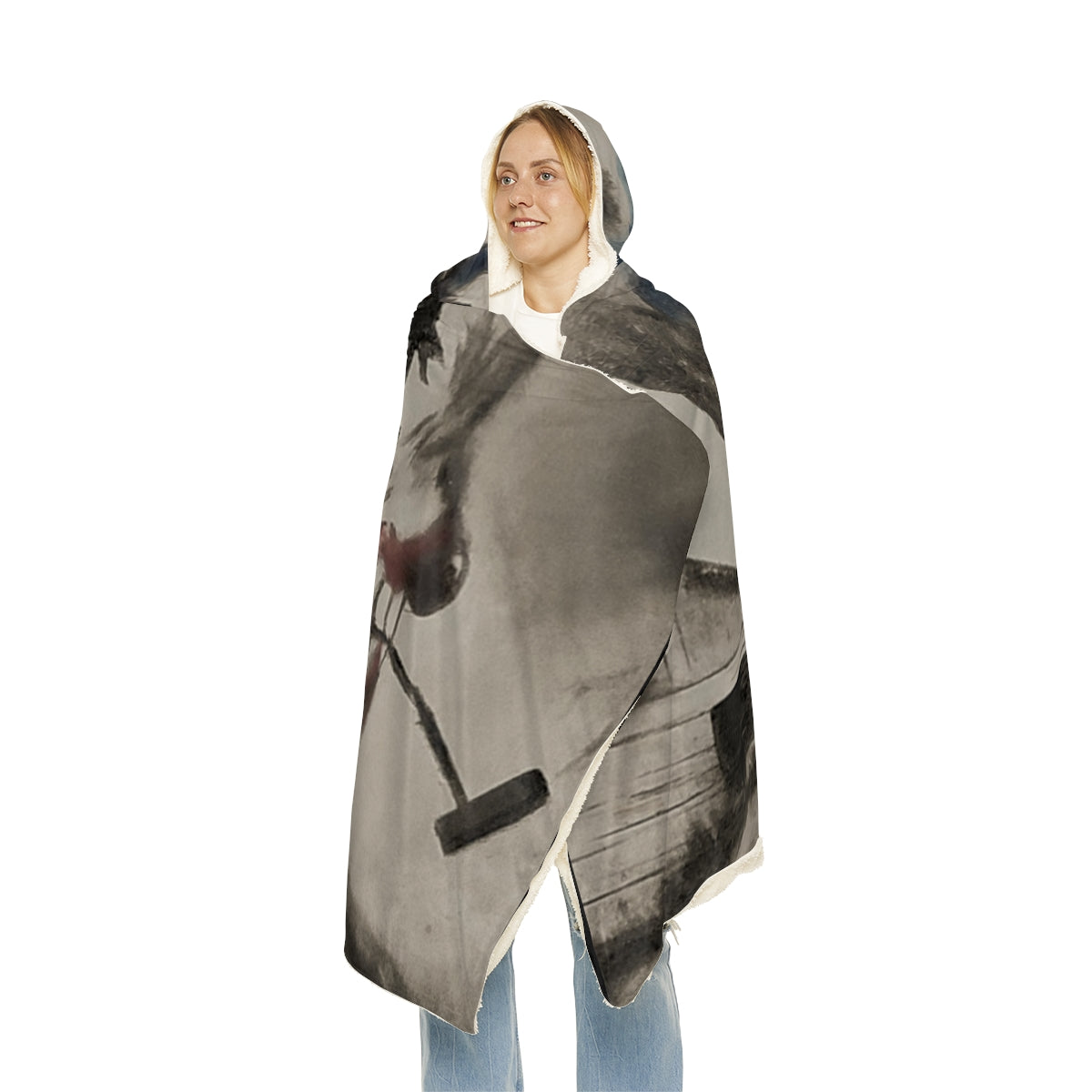 Scary Stories: Skull Pipe snuggie