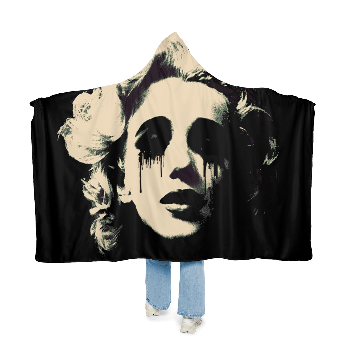 Weeping Marilyn snuggie