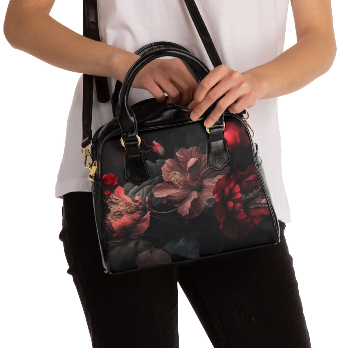 Floral purse