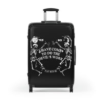 The Devil's Work luggage