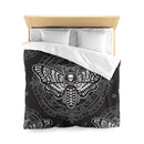 Moth microfiber duvet cover (Queen)