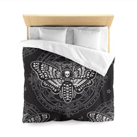 Moth microfiber duvet cover (Queen)