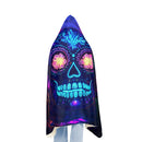 Neon Sugar Skull snuggie