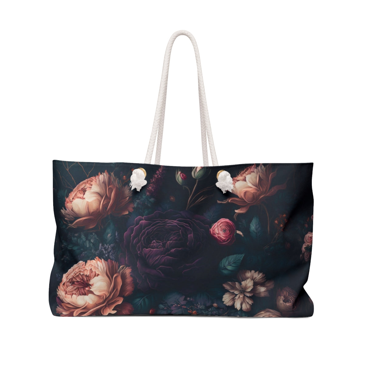 Floral weekender bag