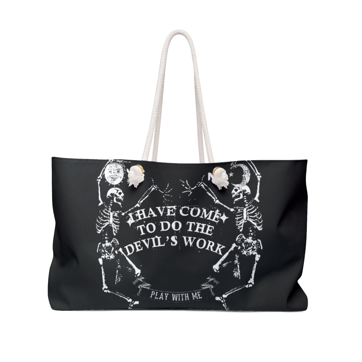 The Devil's Work weekender bag