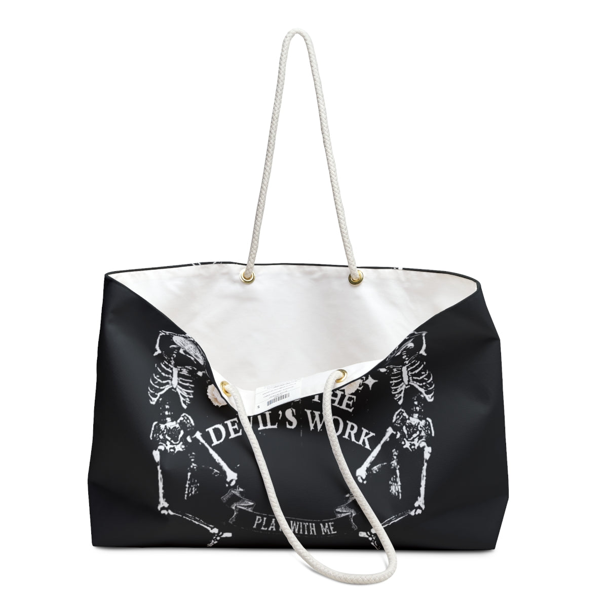 The Devil's Work weekender bag