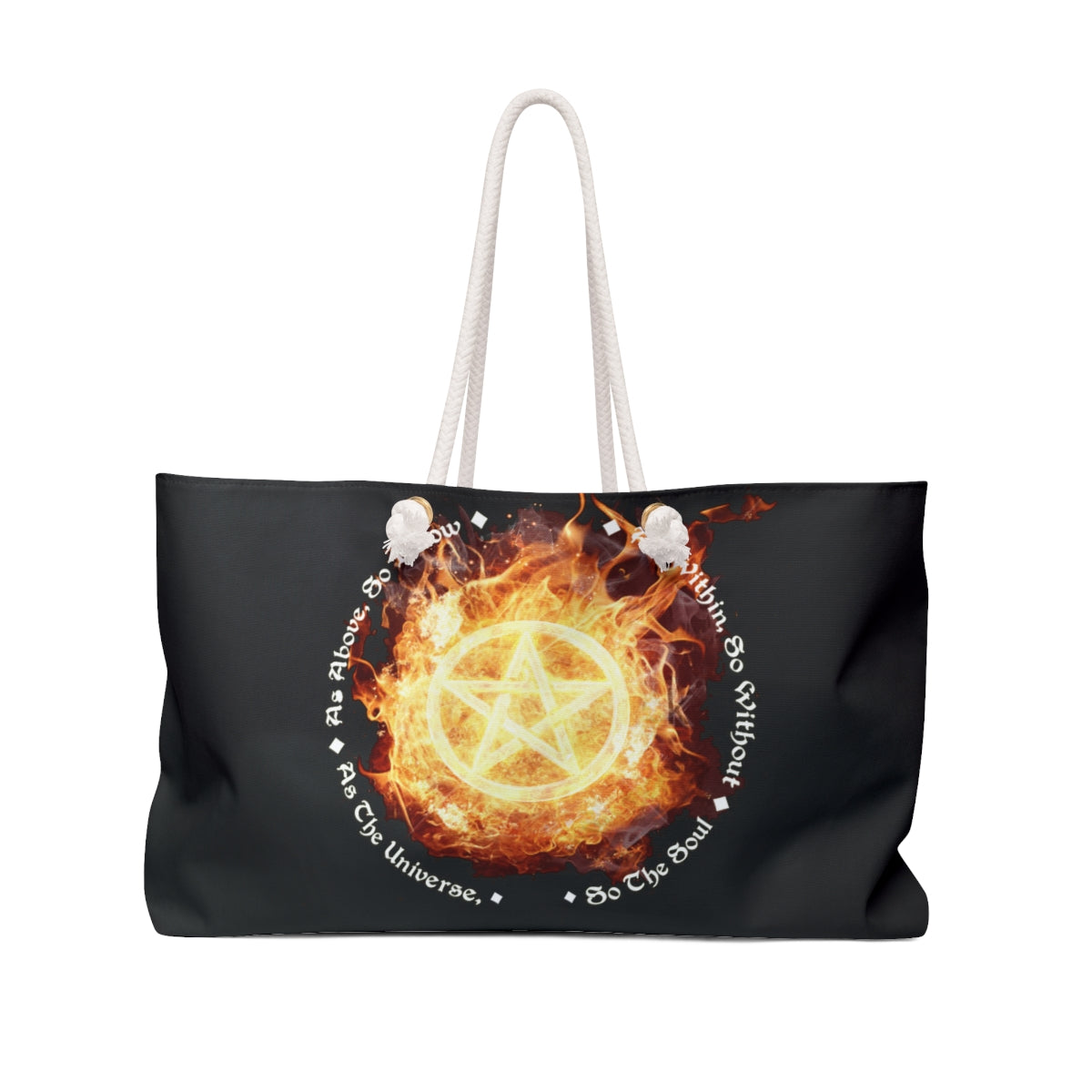 Pentagram weekender bag