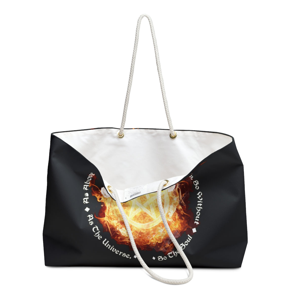 Pentagram weekender bag