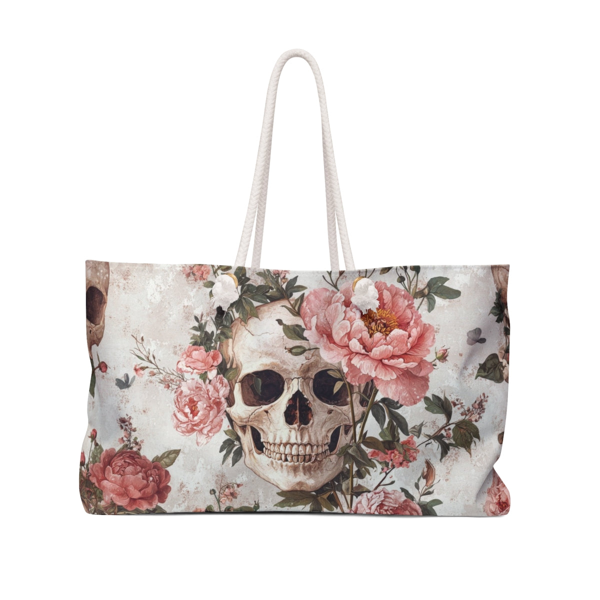 Skull Rose weekender bag