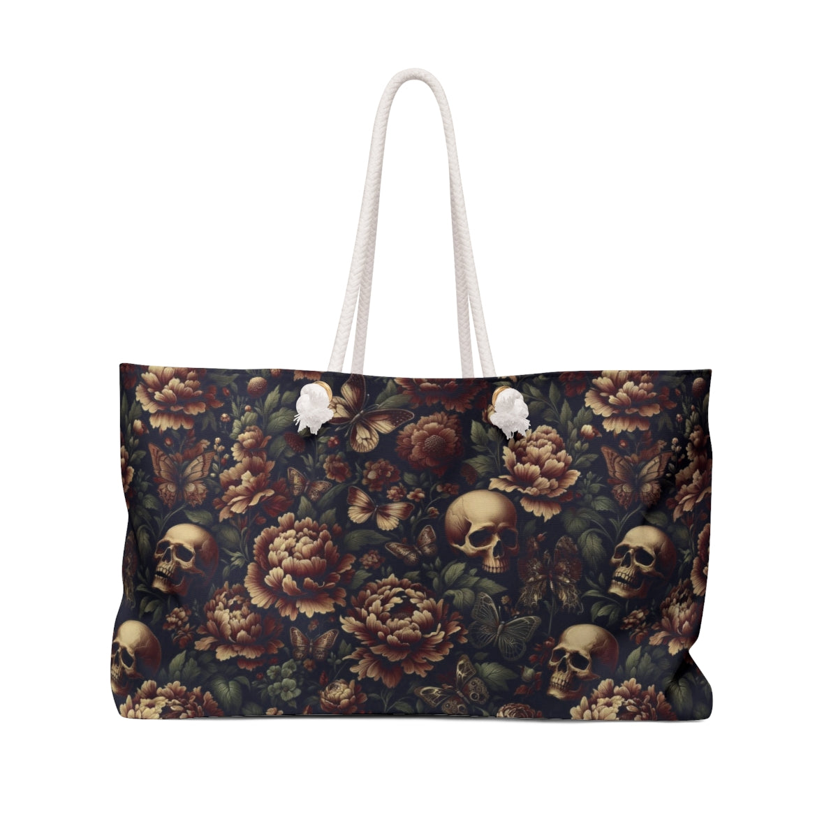 Skull Garden weekender bag