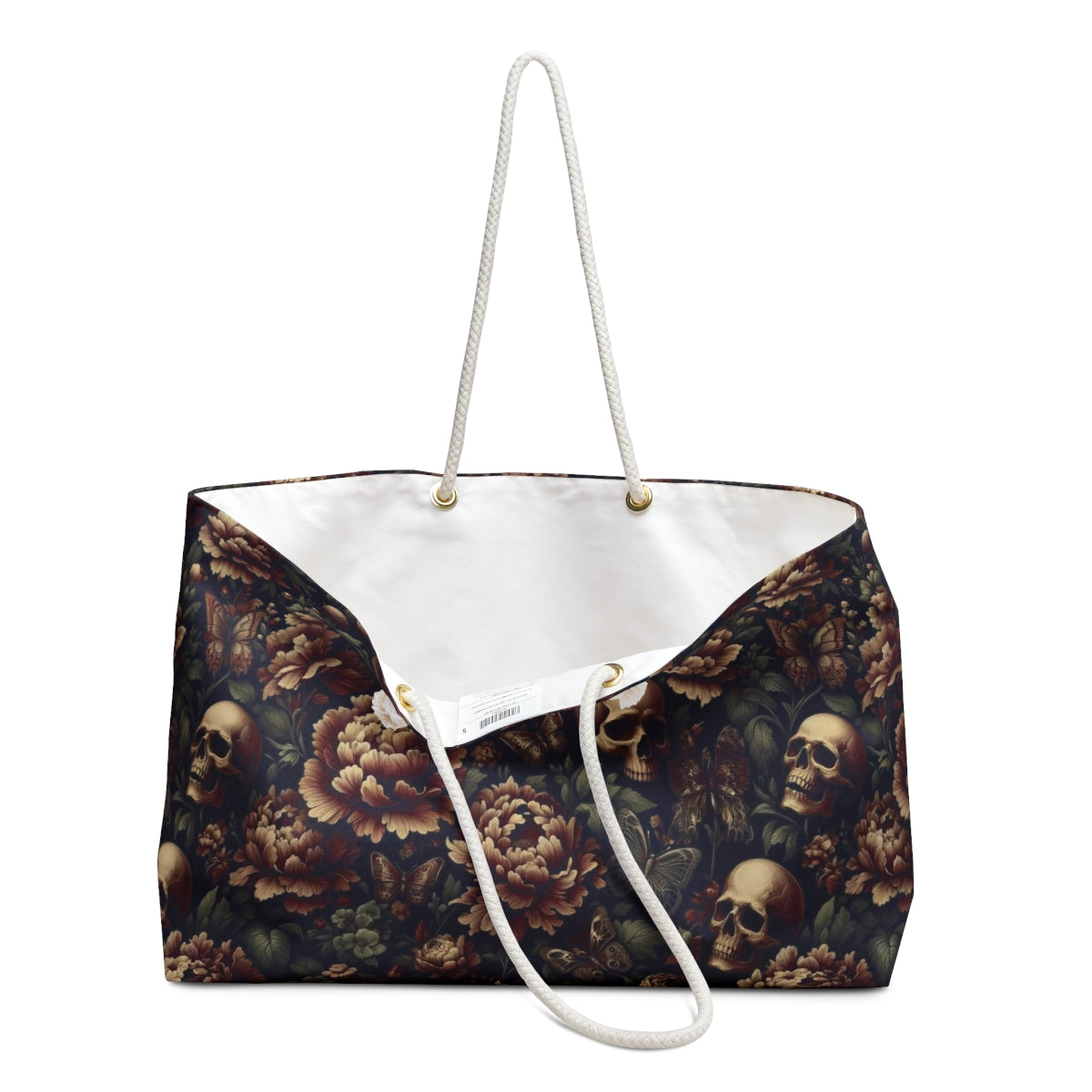 Skull Garden weekender bag