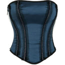Women’s Lace Side Zipper Overbust Corset