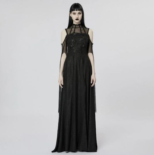 Women's Mesh Split Dress
