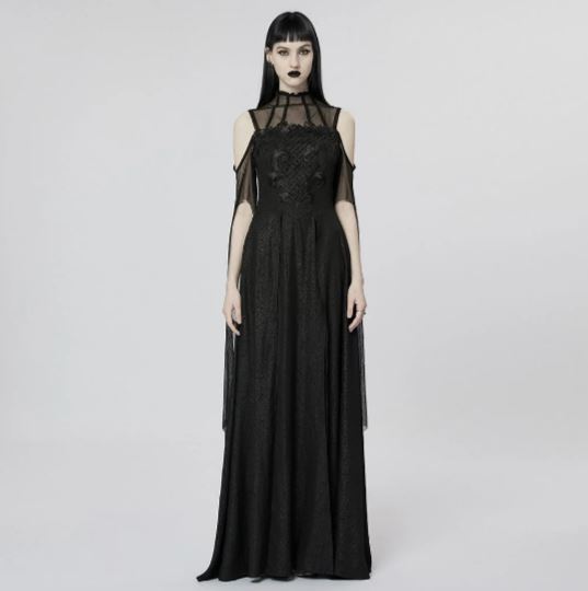 Women's Mesh Split Dress