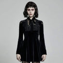 Women's Victorian Flare Sleeve Dress