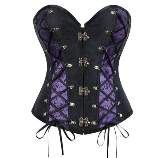 Women’s Buckled Overbust Corset