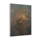 "Deep in the Woods" oil painting print on canvas