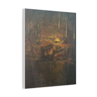 "Deep in the Woods" oil painting print on canvas