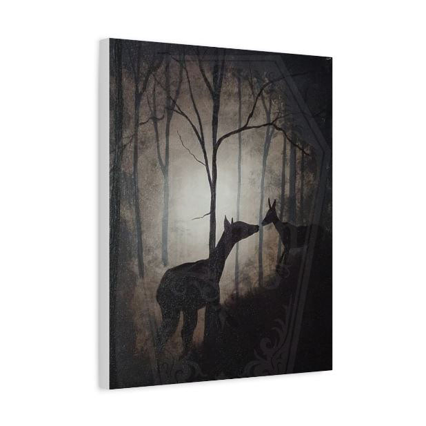 "The Wild" oil painting print on canvas