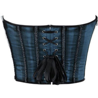 Women’s Lace Side Zipper Overbust Corset